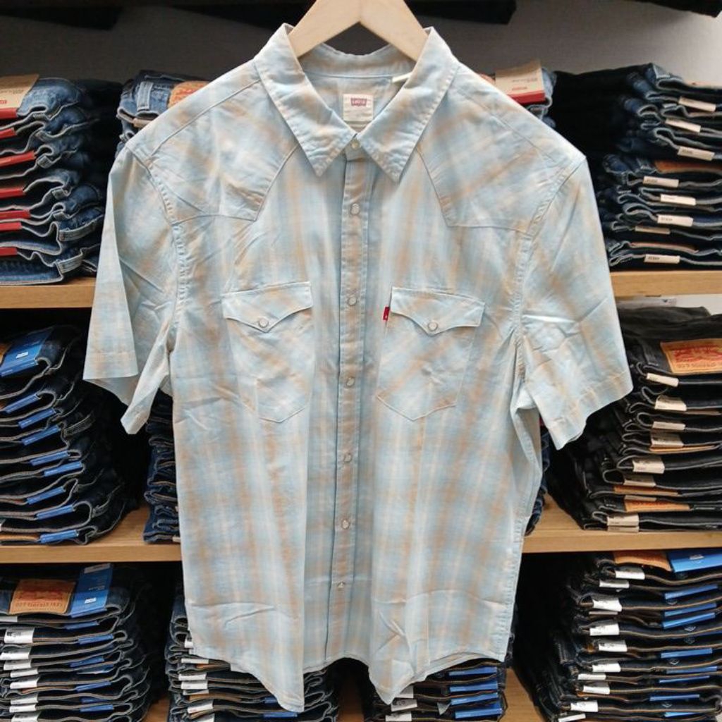 kemeja panjang levis original