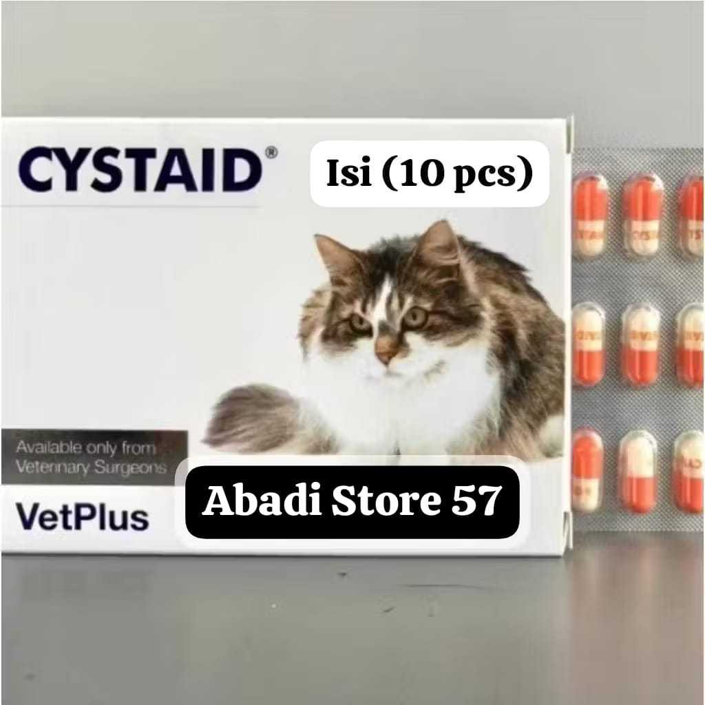 Cystaid Cat Plus isi 10 Kapsul