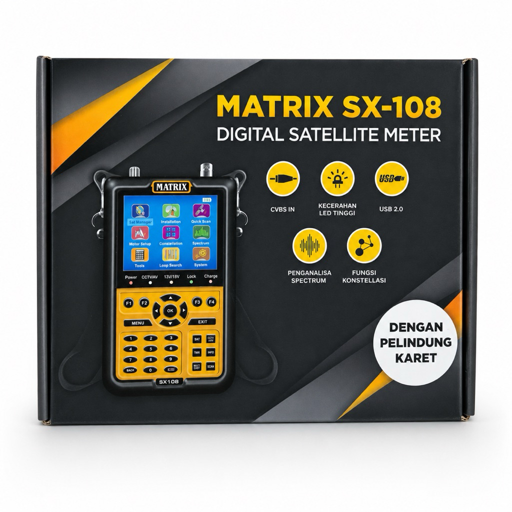 MATRIX SX-108 Digital Satellite Meter