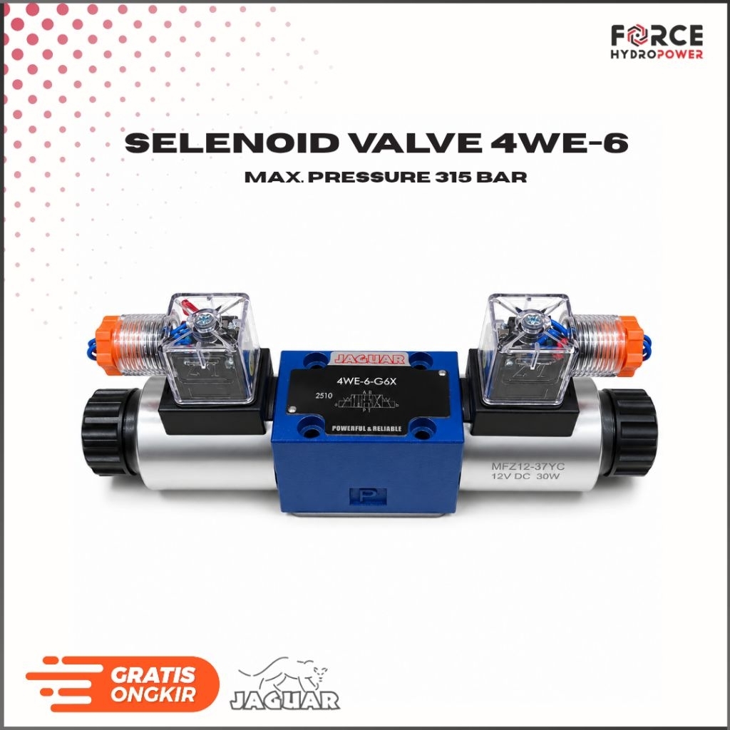 Solenoid Valve Jaguar 4WE-6 Hydraulic