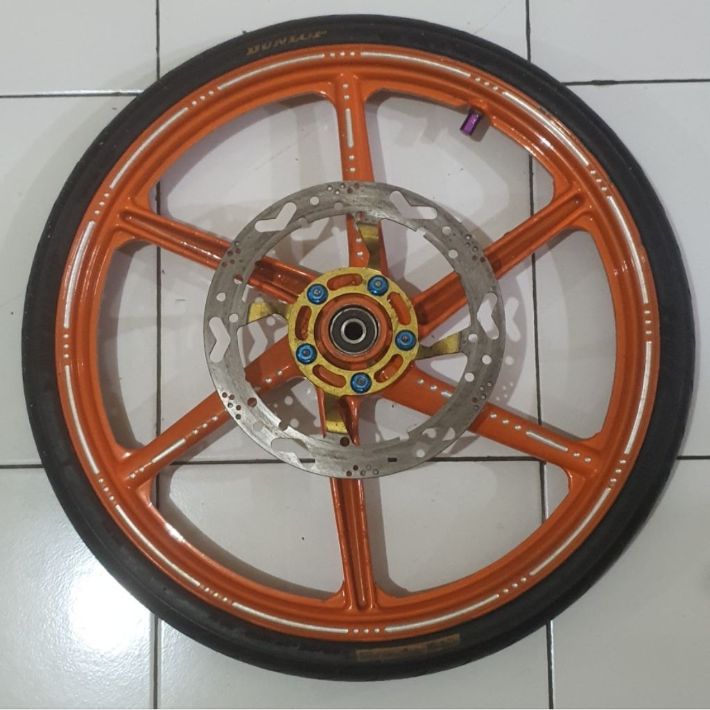 velg depan honda nova sonic 125 CBU thailan original
