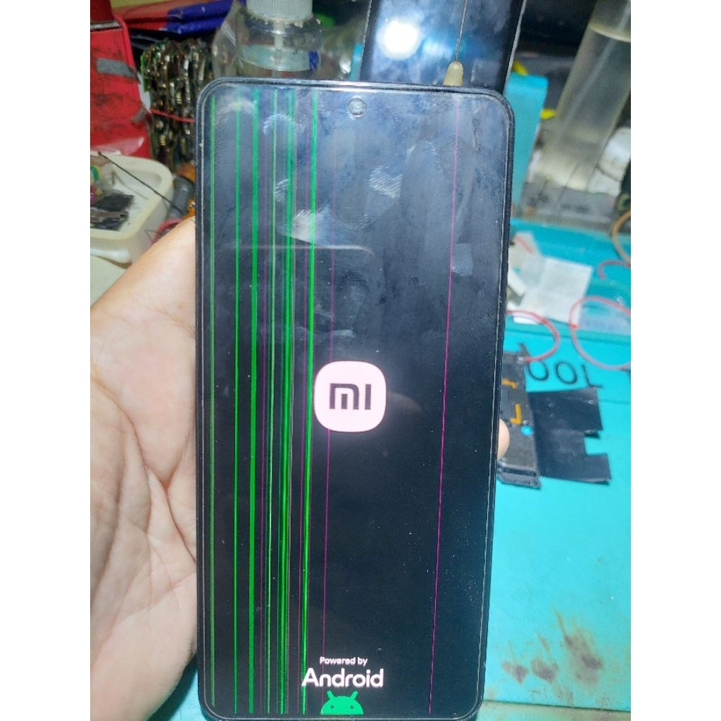 Lcd Original Bawaan Amoled Mi12T 5G Copotan Cabutan Minus..
