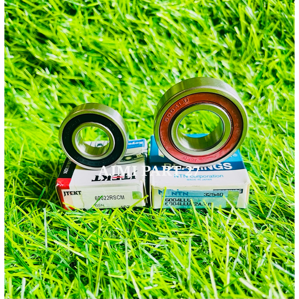 Bearing Laher Kanan Kiri Noken As 6002RS+6004LLU KOYO NTN Mio j Mio gt115 Soul gt115 Fino FI 115 XRi