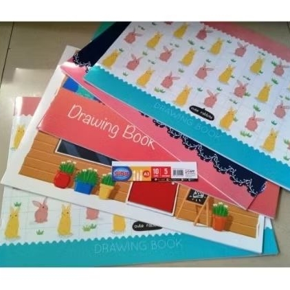 (1Pack=5buku)Buku Gambar A3 Sidu