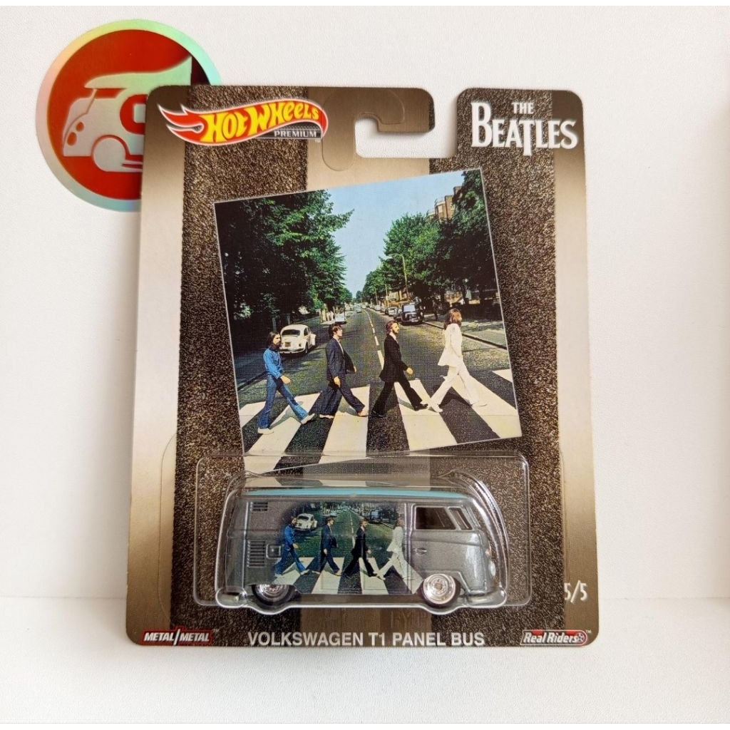 Hot wheels premium volkswagen t1 panel bus the beatles ( VHTF )