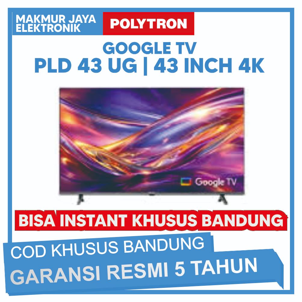 TV POLYTRON PLD 43 UG  5059 TV 43INCH ANDROID 4K