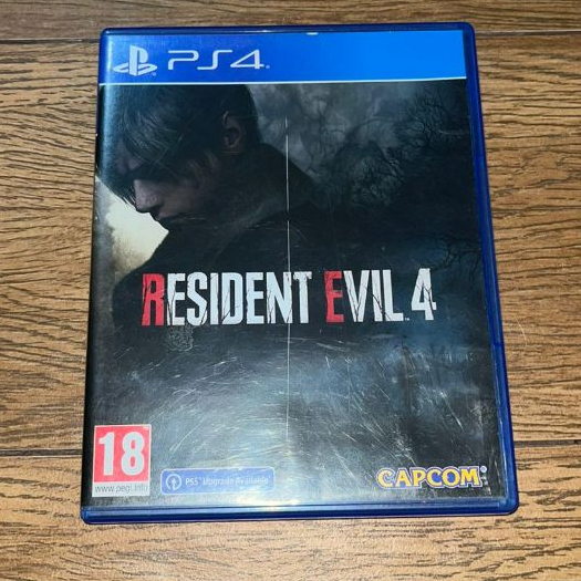 [PS4] Resident Evil 4 Remake (Region 2 / English) RE4 RE BD Kaset PS 4 CD Games Playstation PS5 5 Re