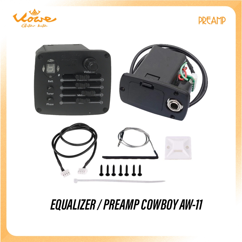 Preamp Equalizer Cowboy AW-11