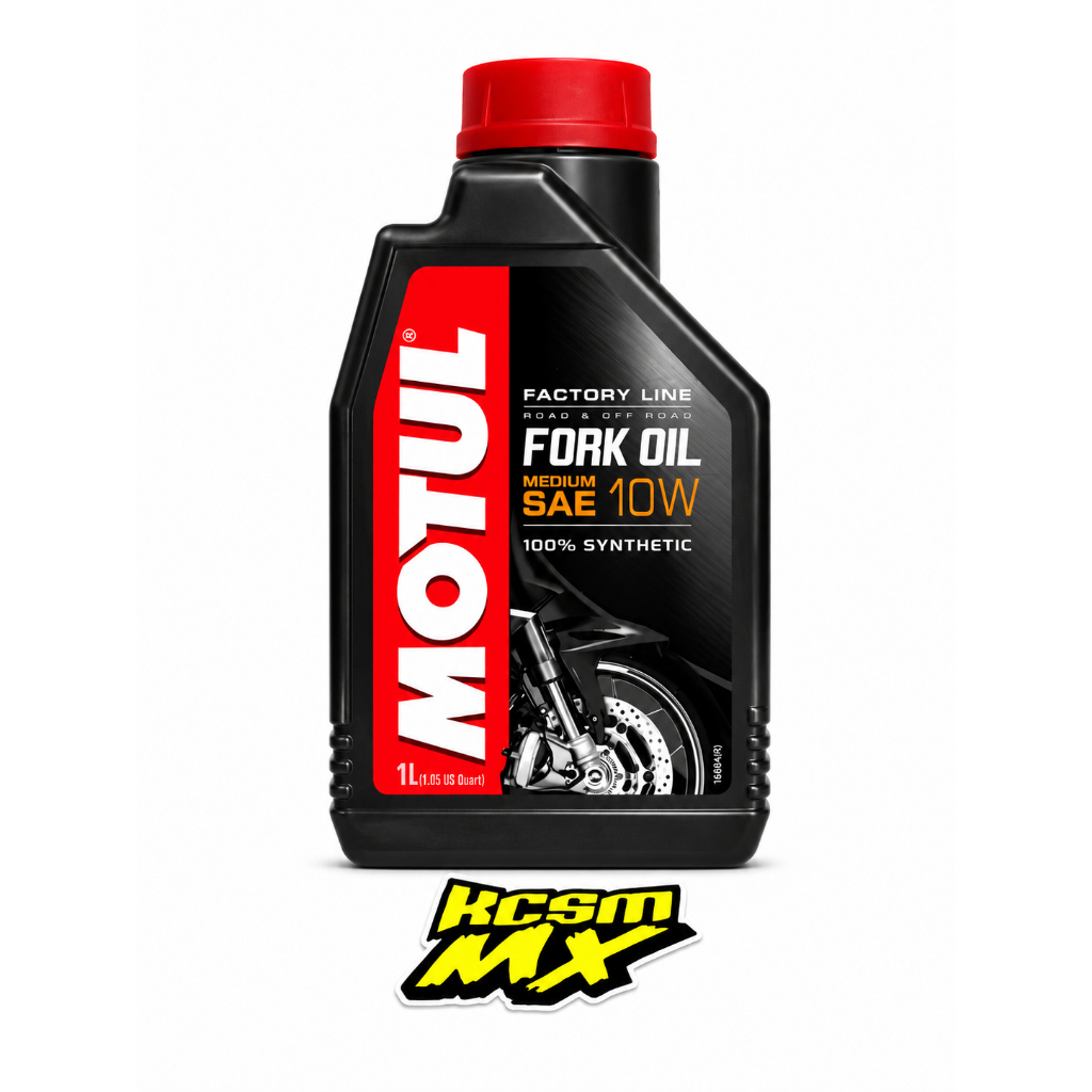 Oli  Shock / Suspensi / Garpu Motul Factory Line Fork Oil Medium 10W 100% Synthetic SHOWA KAYABA OHL
