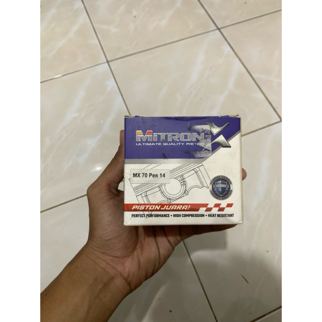 piston mentah mitron x 70mm pin14