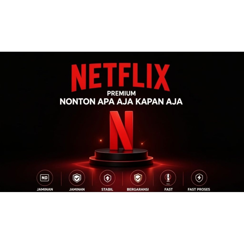 VIDIO PLATINUM & NETFLIX PREMIUM LEGAL| (SHARING) (PRIVATE) 1 BULAN | FULL GARANSI | DIJAMIN AMANAH