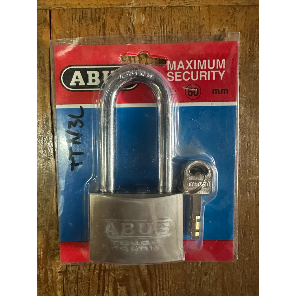 Gembok ABUS 60mm 60 mm Panjang - ABUS Gembok Leher Panjang 60mm Gembok ABUS 60mm panjang -Gembok abu