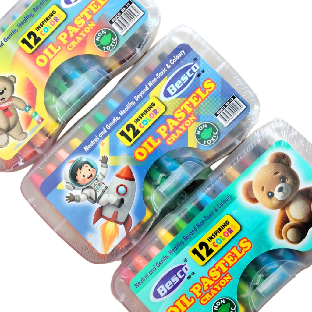 Crayon Oil Pastel/Krayon 12 Warna/Crayon Murah/Crayon Warna