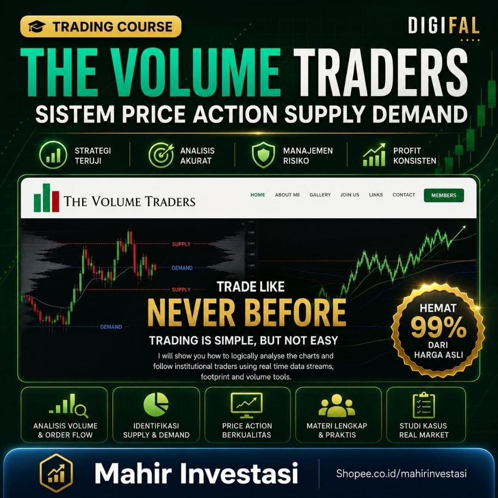 The Volume Traders F0rex Trading Sistem Price Action Supply Demand SMC