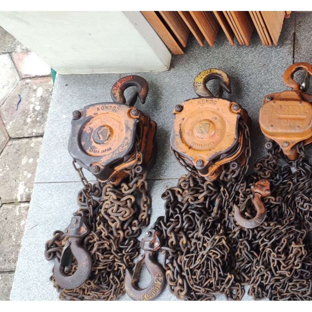 Chain Block 2ton KONDO / Takel KONDO 2 Ton × 5meter