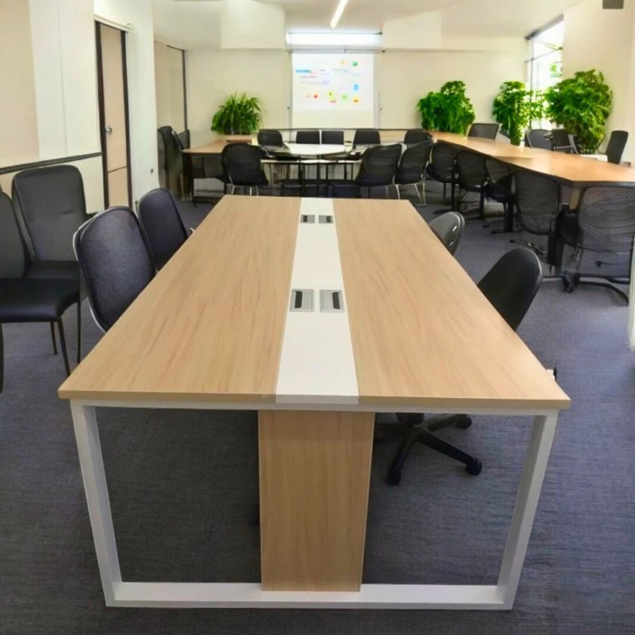 [DetranWorks] Solid Inspire Meeting Table Playwood Table