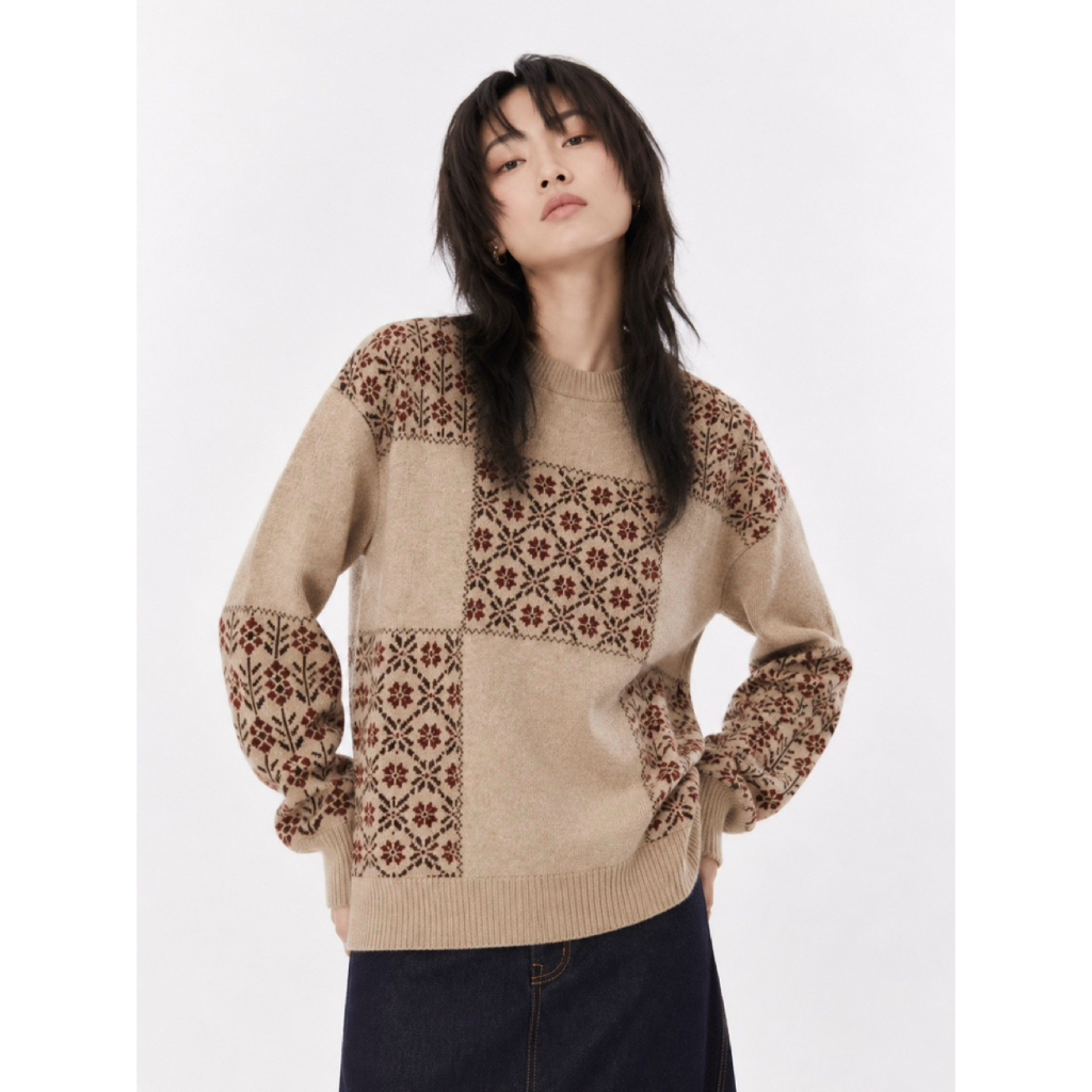 (M) Sweater Crewneck Wool Massimo Dutti
