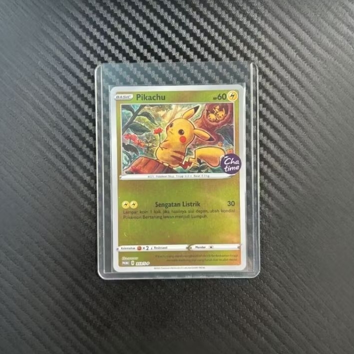 Pikachu promo chatime - TCG pokemon Indonesia