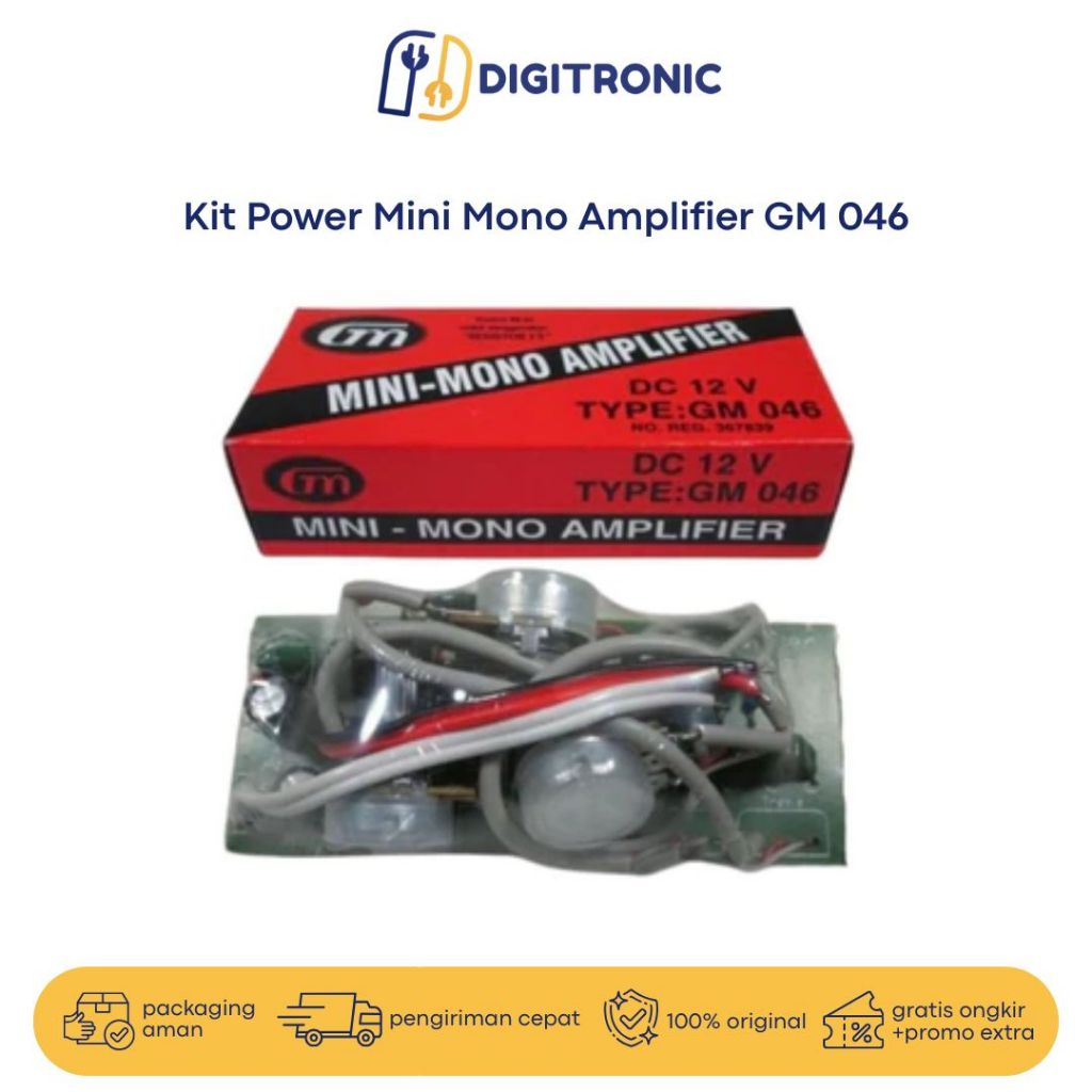 Kit Power Mini Mono Amplifier GM 046