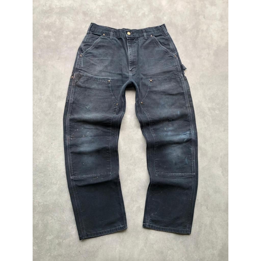 Carhartt Double Knee Pant Faded Black