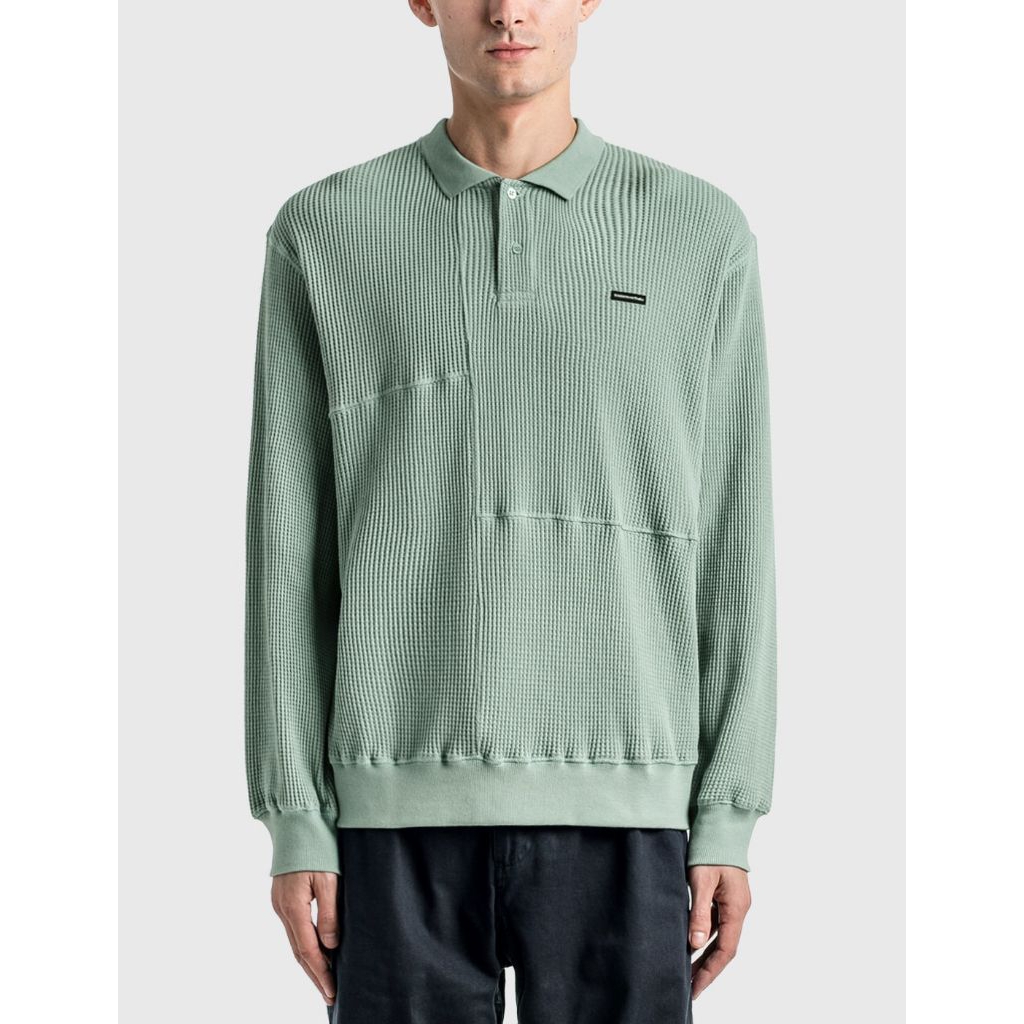 thisisneverthat®  Waffle Polo Shirt