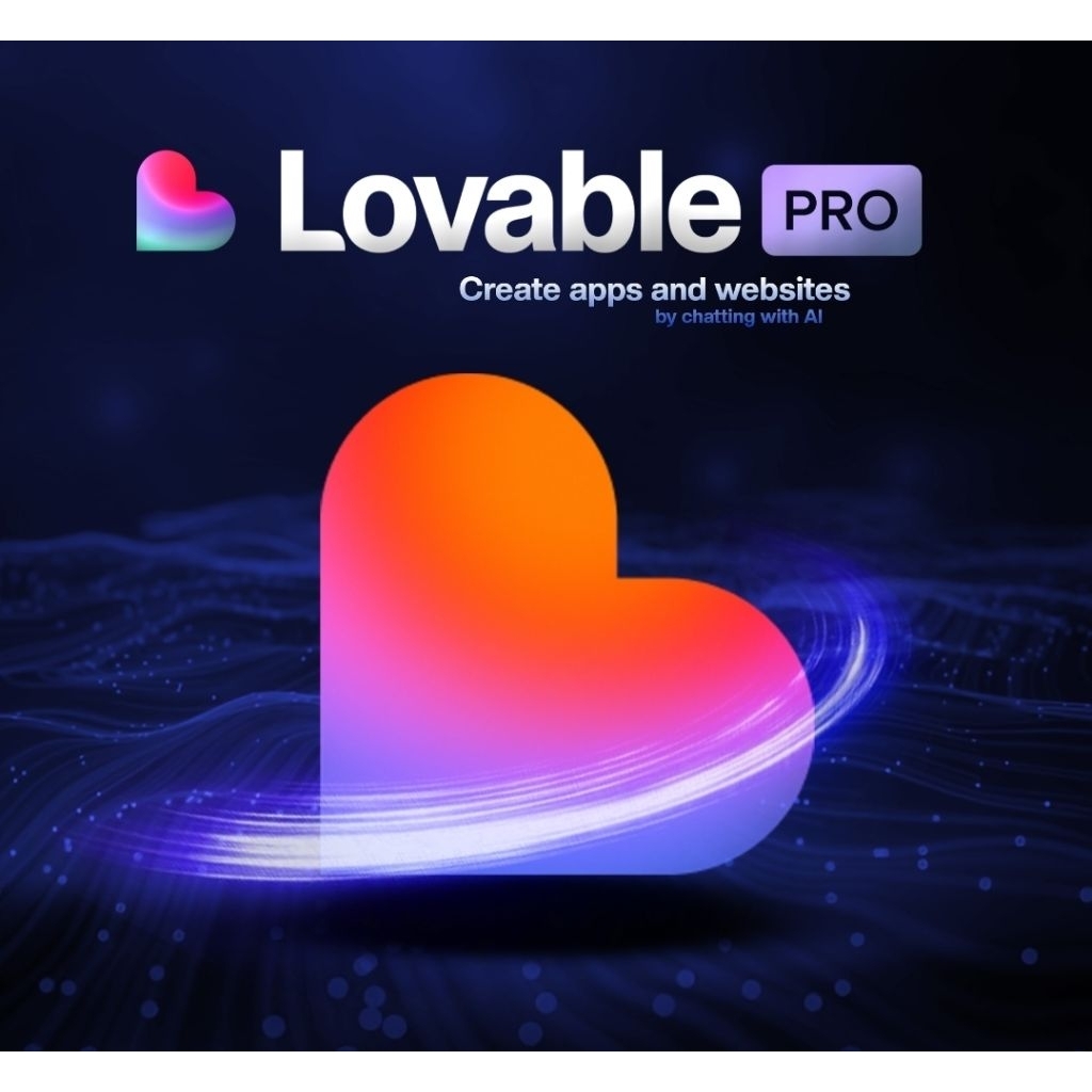Lovable Al Pro/Lite 1 Bulan Pro 300 Kredit | Private Account |Al Coding WebPremium |Fast Process