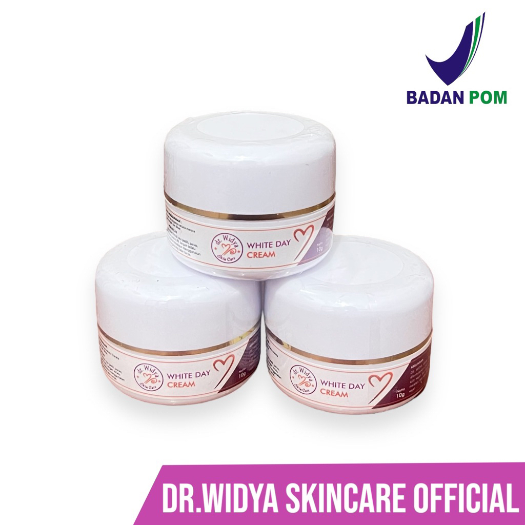WHITE DAY CREAM || WHITENING CREAM || CREAM PAGI || dr.widya skincare