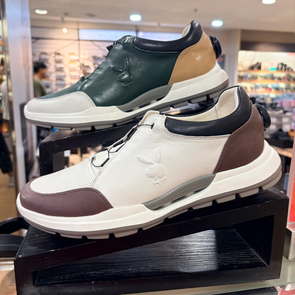 PLAYBOY  sepatu sneakers pria