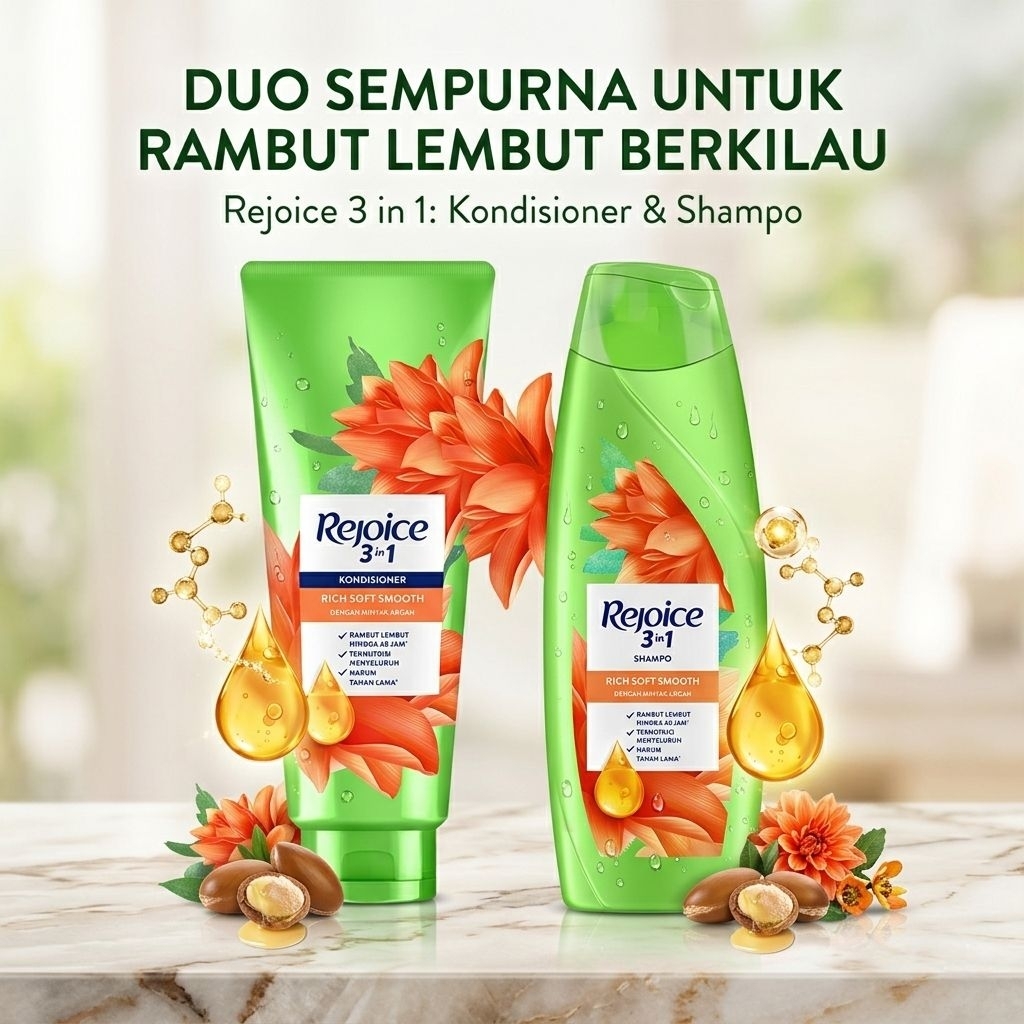 Rejoice Rich Shampoo dan Conditioner