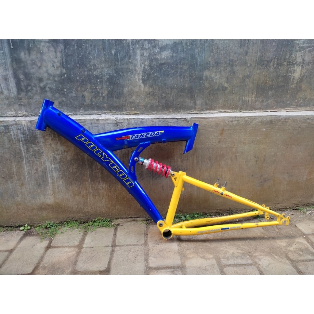 frame fullsus polygon jadul