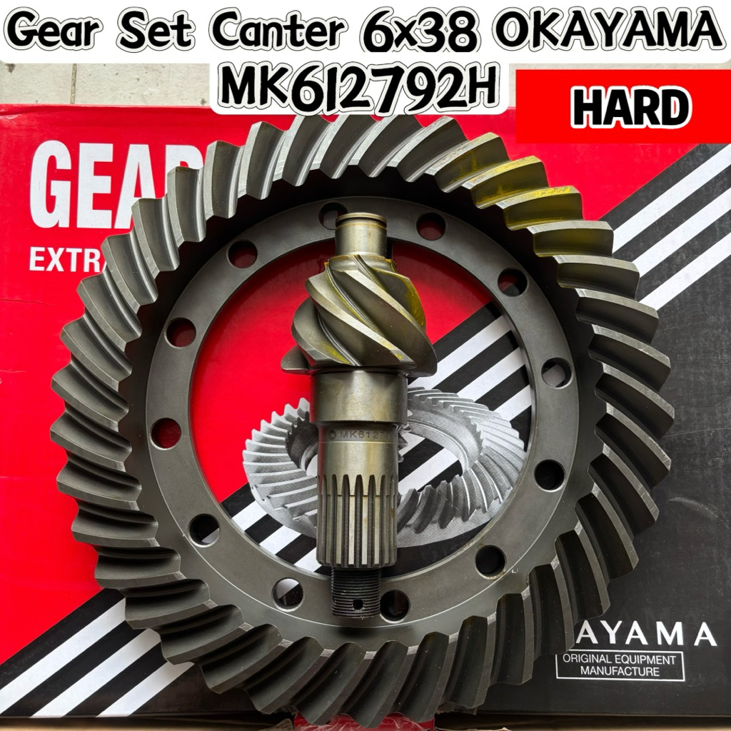 Gear Set Canter Ps125 6x38 Okayama Hard Gir Set Canter Okayama 6x38 Gearset 6x38 Okayama Hard Jantun