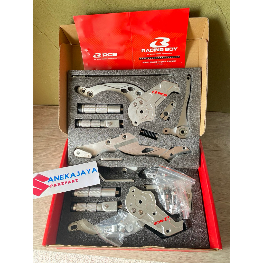 UNDERBONE FOOTREST RCB S2 DOUBLE SATRIA FU 150 SATRIA FU FI INJEKSI RAIDER FI