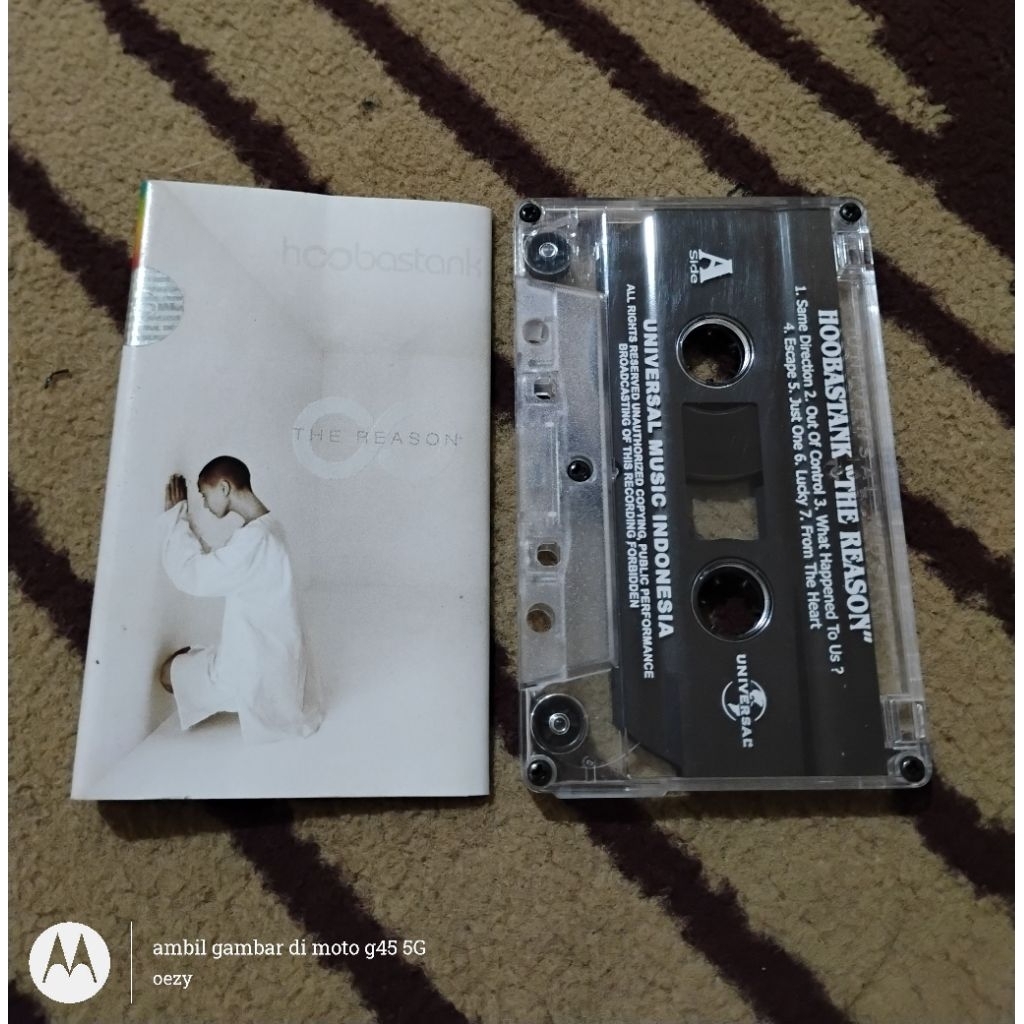 Kaset pita Hoobastank - the reason