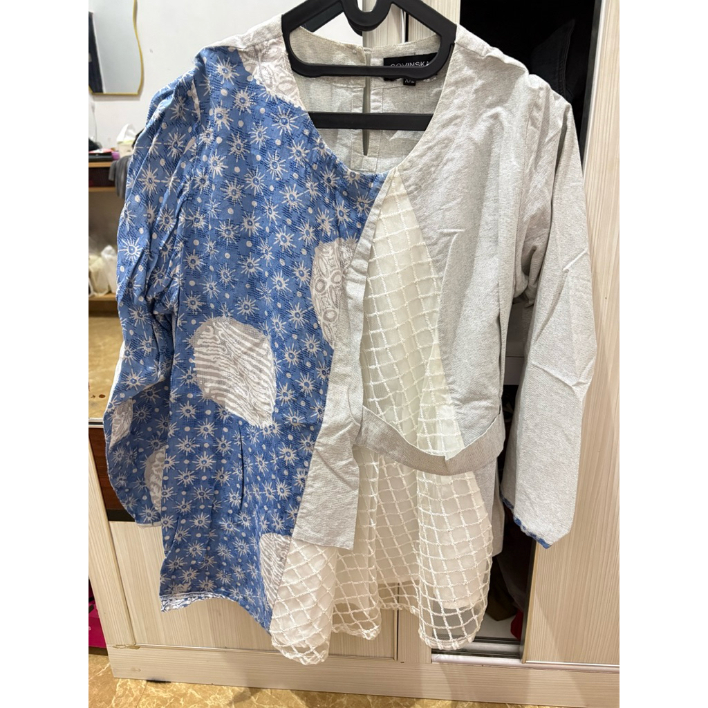 batik kombinasi burkat preloved