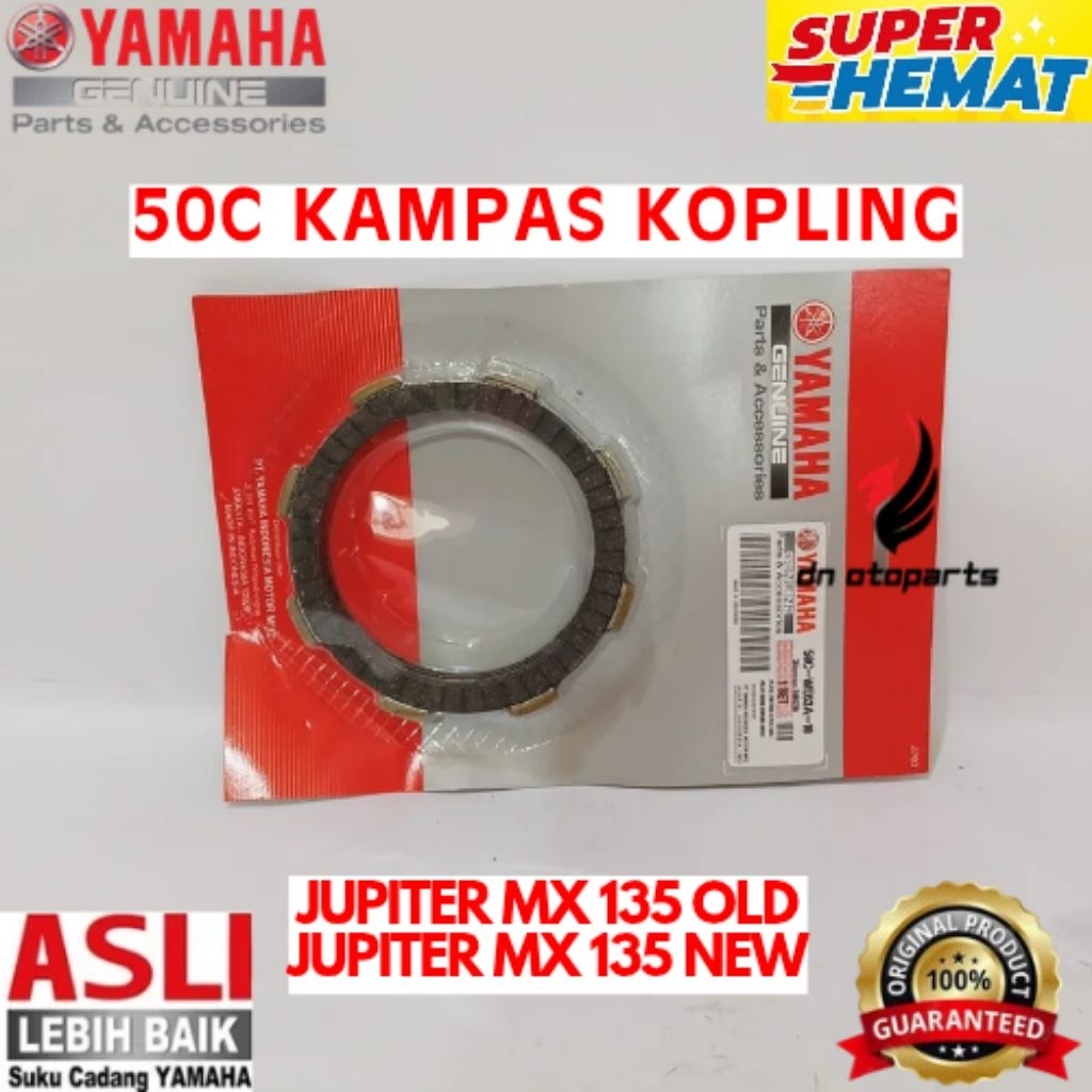 KAMPAS KOPLING ORIGINAL YAMAHA KODE 50C, KAMPAS KOPLING JUPITER MX 135 OLD, KAMPAS KOPLING JUPITER M