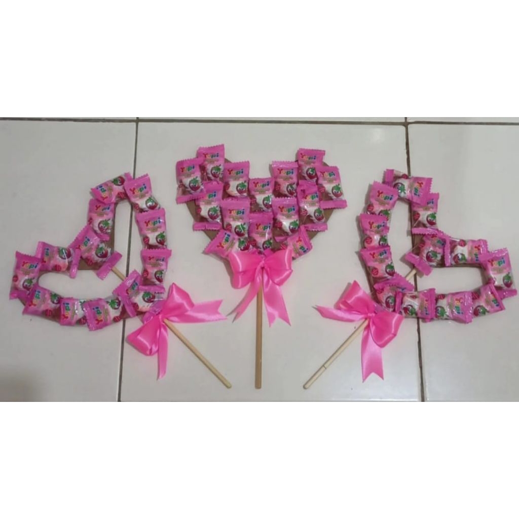 STICK LOVE PERMEN YUPI Hadiah Permen Yupi Love