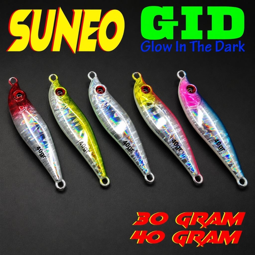 Metal Jig Suneo 30 gram 40 gram Gid Perut