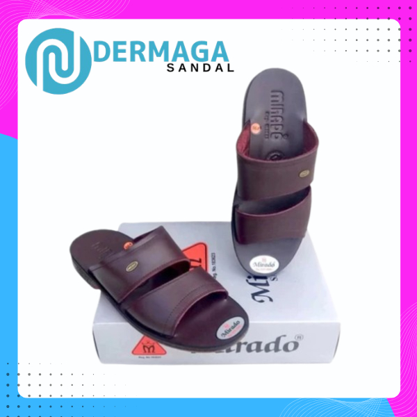 casual sendal slide 2 pria mirado original