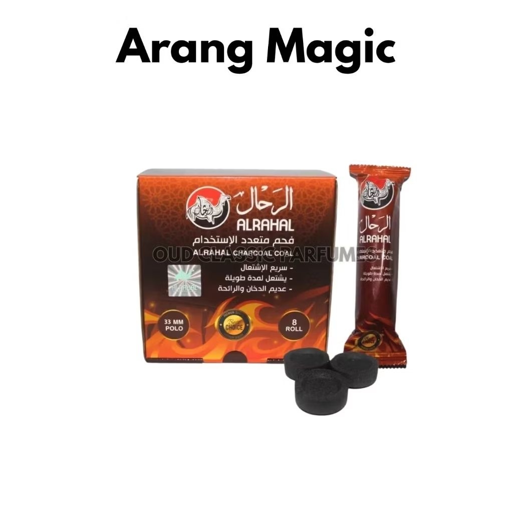 Arang Magic Alrahal - Briket beriket arang magic alrahal bukhur