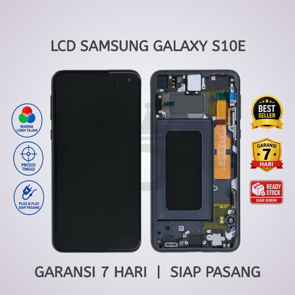 LCD TOUCHSCREEN SAMSUNG S10E FULLSET + FRAME