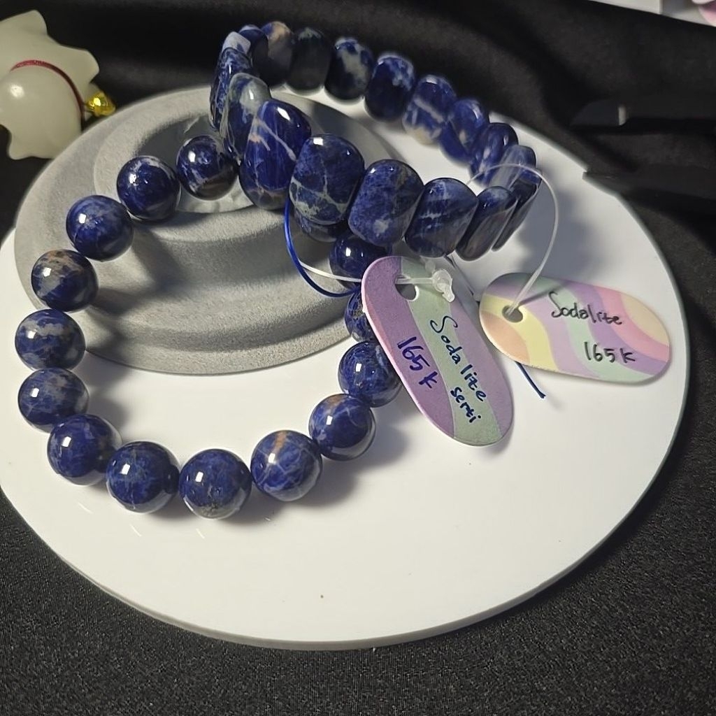 Gelang SB Sodalite / soft Bangle Sodalite / gelang sodalite