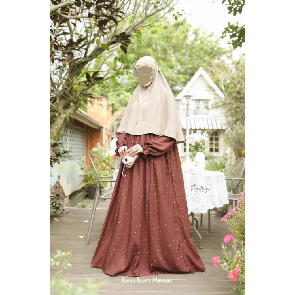 DITSY Nightgown Daster Dress Edisi Rijek Sale