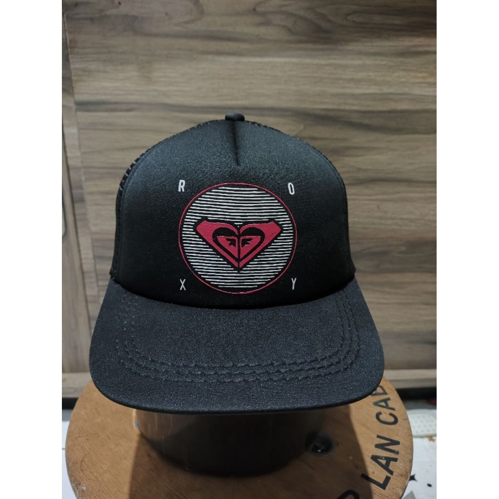 Roxy topi roxy original jaring trucker