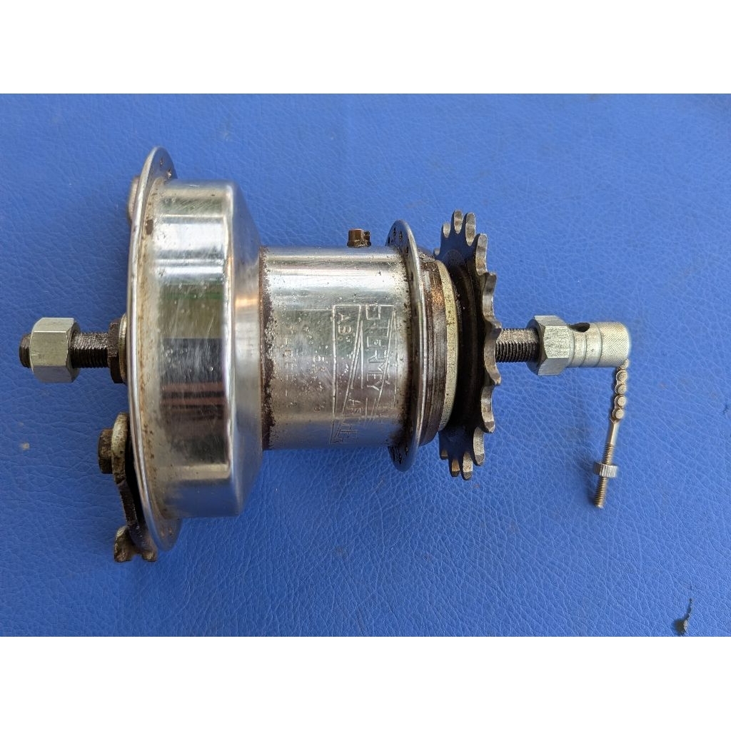 hub internal gir tromol belakang sturmey archer 3 speed sepeda onthel H 40