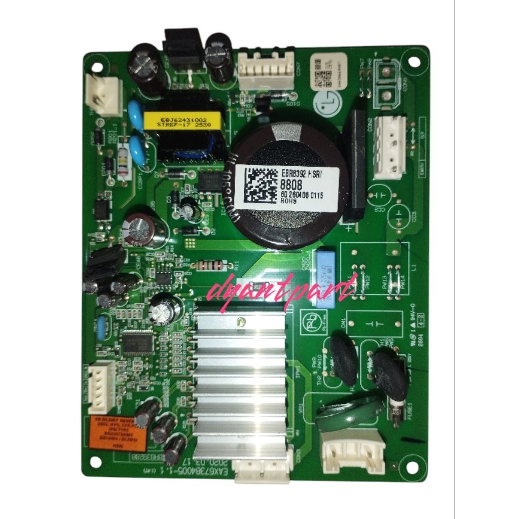 Modul Kulkas Freezer LG Inverter PCB Main EBR83928808