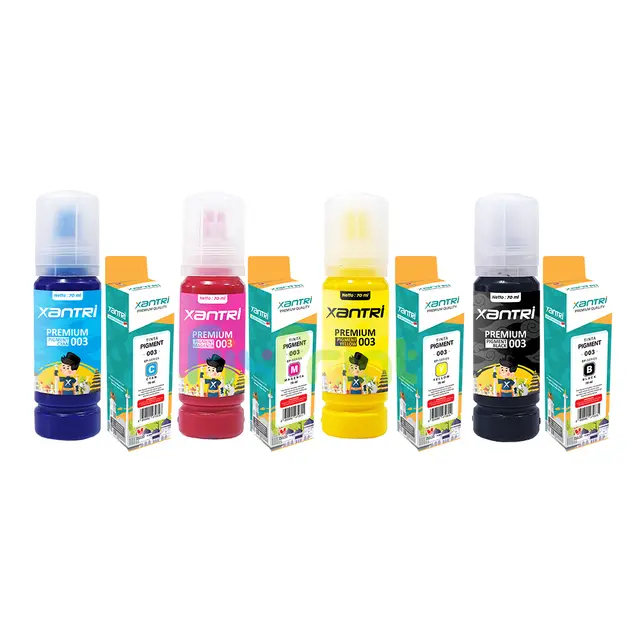 FixPrint Tinta Pigment Epson 003 Pengganti Refill Ori Printer L1110 L3100 L3101 L3110 L3150 L4150 L4