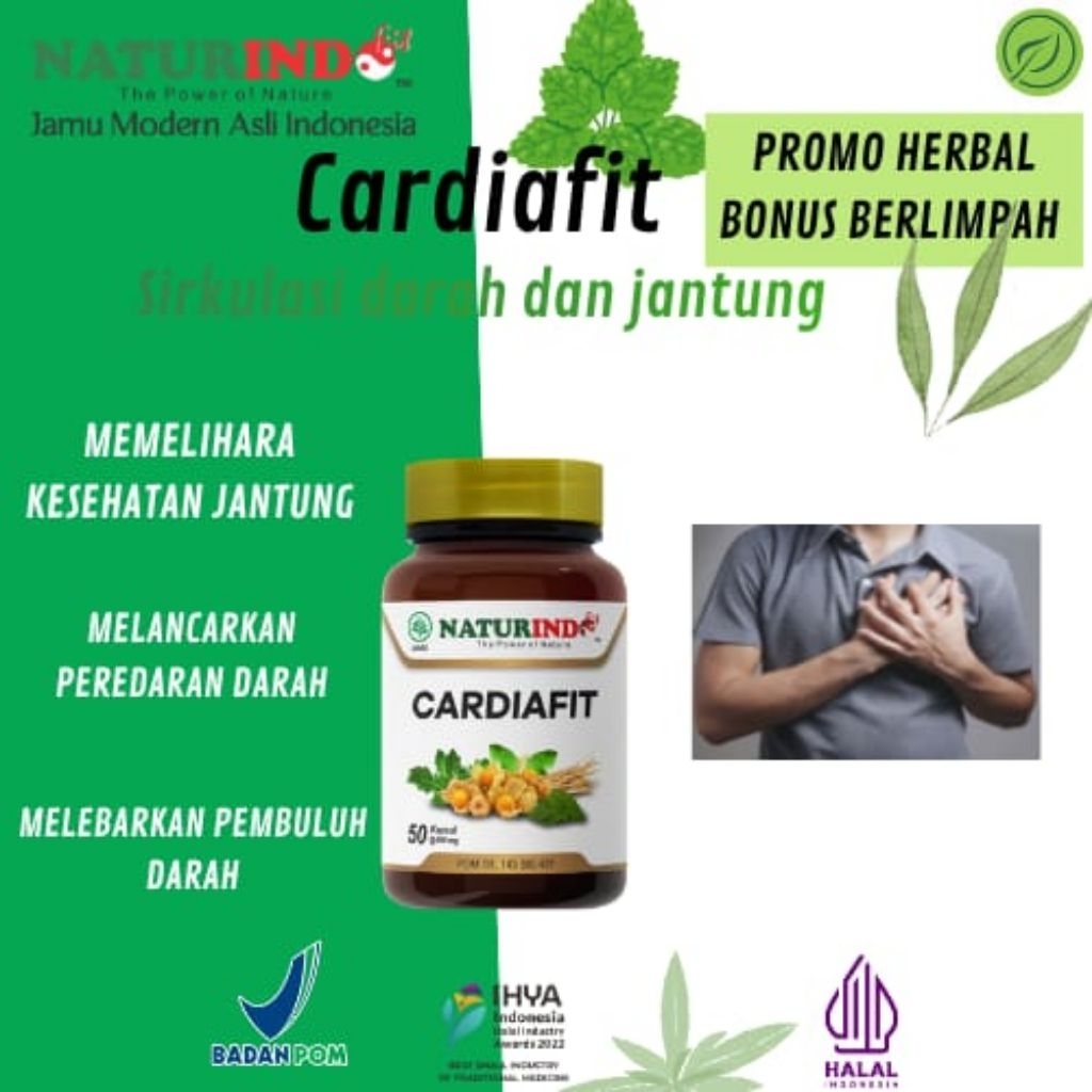 obat herbal  jantung CARDIAFIT • Obat Herbal Jantung Koroner Lemah • Bantu Kuatkan Jantung & Turunka