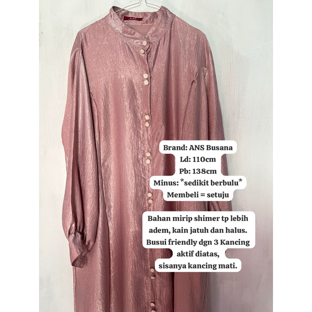 Preloved Gamis/Abaya ANS Busana