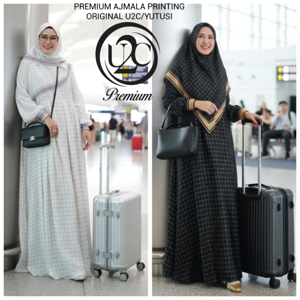 NEW COLLECTION GAMIS SYARI AJMALA PREMIUM ORI U2C BEST SELLER