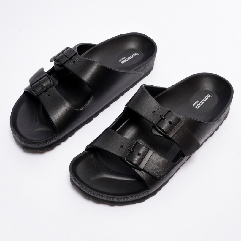 Bananas Slipper Sandal Burro Black Unisex